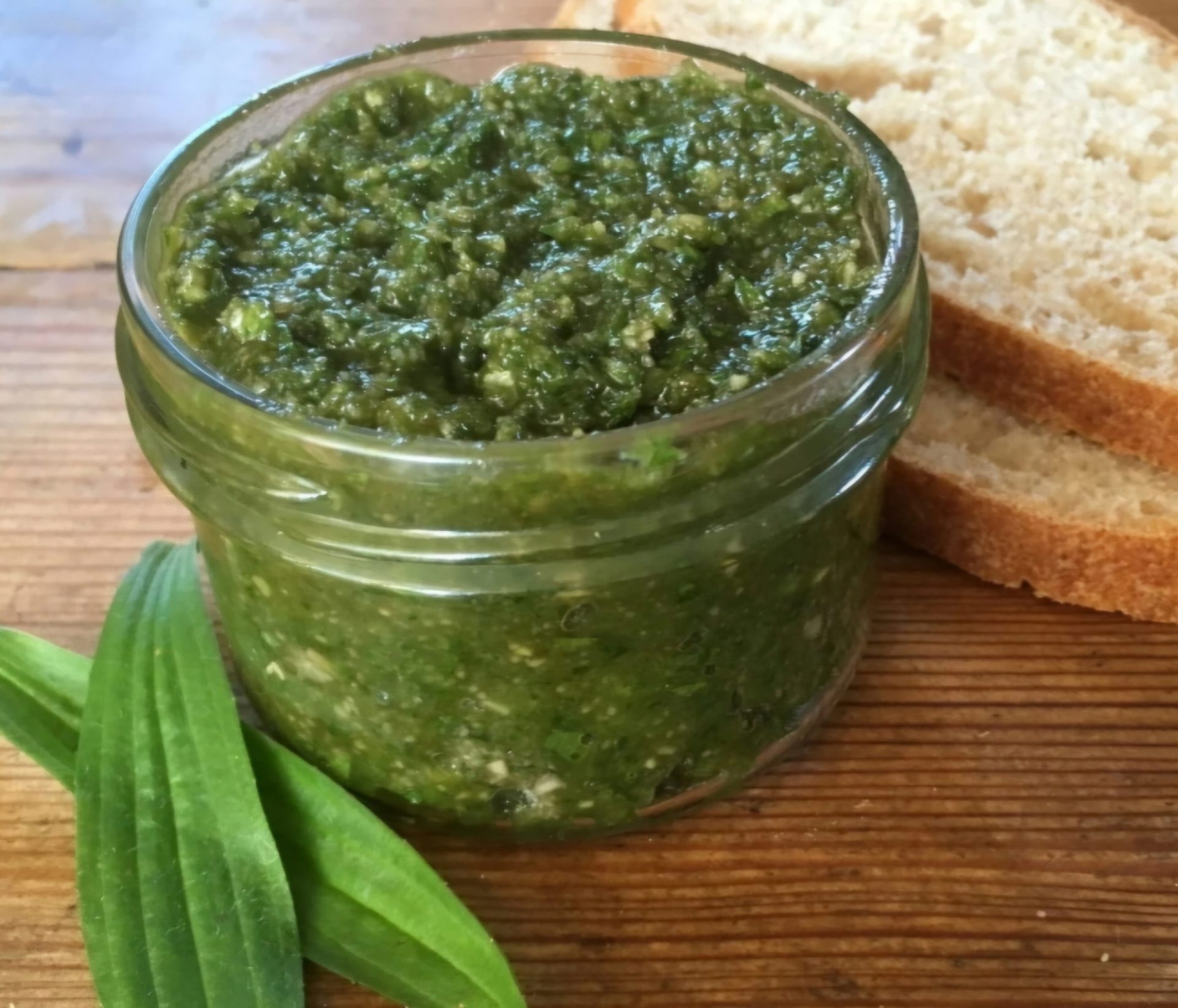pesto de plantain